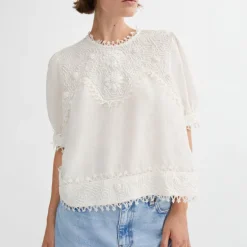 SKALL Emmy Blouse in Off White