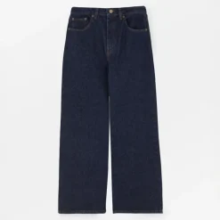SKALL Willow Wide Leg Jeans in Indigo Blue
