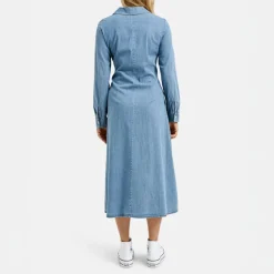 SMITH & SOUL Lyocell Dress in Denim