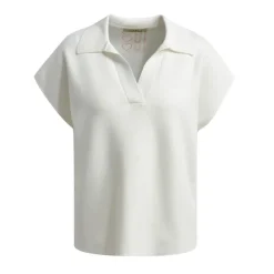 SMITH & SOUL Polo Collar Slipover in Off White