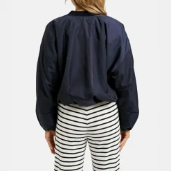 SMITH & SOUL Summer Bomber Jacket in Marine