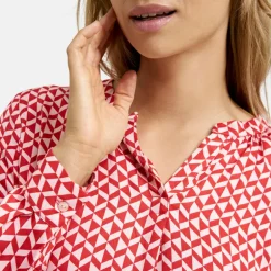 SMITH & SOUL Vince Blouse in Rose Print