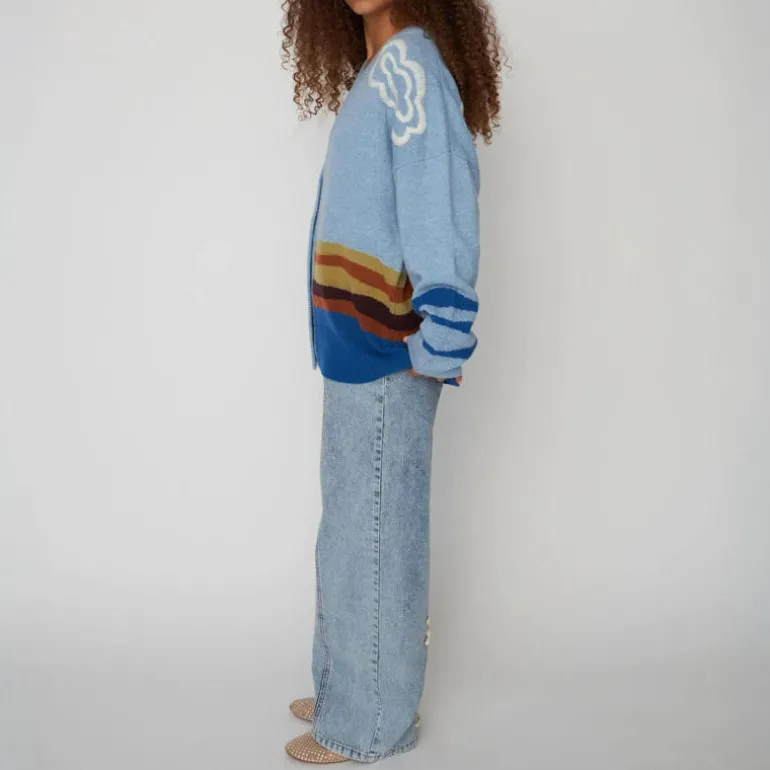 STELLA NOVA Elements Cardigan in Multicolour