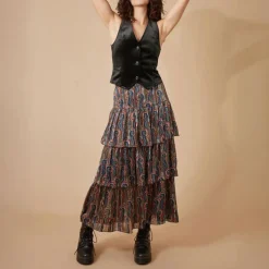 Traffic People Ceeci Waistcoat in Black