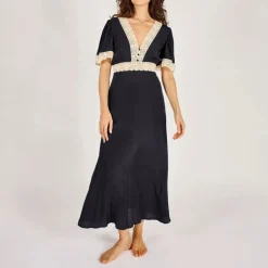 TRAFFIC PEOPLE Felicity Dress in Navy