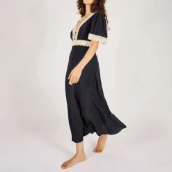 TRAFFIC PEOPLE Felicity Dress in Navy