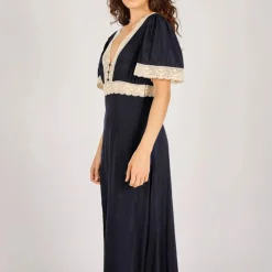 TRAFFIC PEOPLE Felicity Dress in Navy