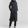 UBR Womens Infinity Down Coat in Black