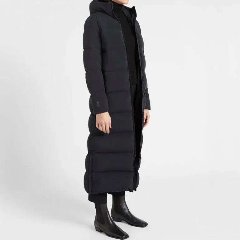 UBR Womens Infinity Down Coat in Black