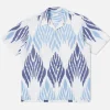 UNIVERSAL WORKS Camp Shirt in Peacock Blue