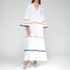 VILAGALLO Beatriz Dress in Multi