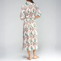 VILAGALLO Brenda Dress in Floral