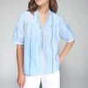 VILAGALLO Ilania Shirt in Blue