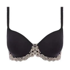 Wacoal Embrace Lace Contour Bra in Black
