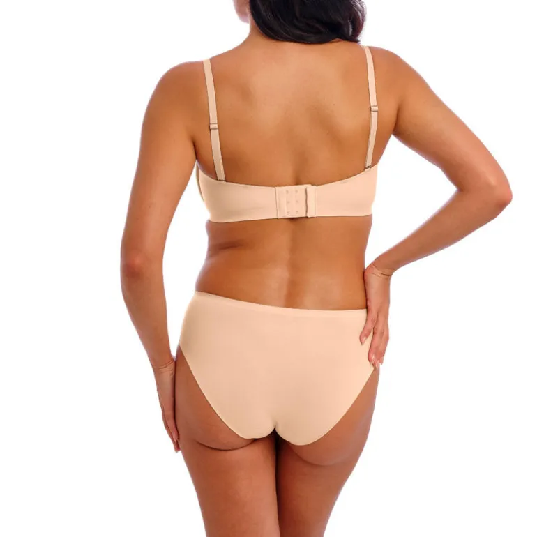 WACOAL Ines Secret Underwire Moulded Strapless Bra in Frappe