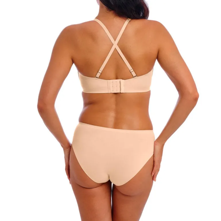 WACOAL Ines Secret Underwire Moulded Strapless Bra in Frappe