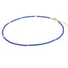 WANDERLUST LIFE Beaded Necklace in Morocco Blue