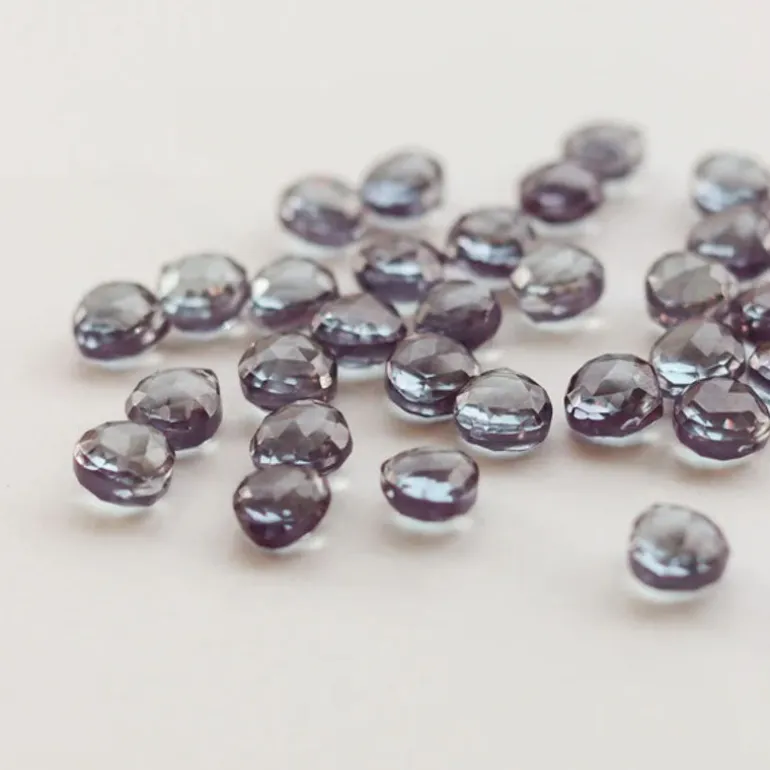 WANDERLUST LIFE Isla Drop Earrings in Alexandrite Quartz