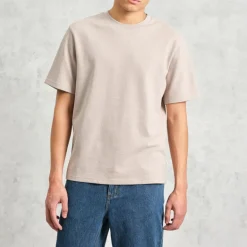 WAX LONDON Dean Tee in Clay