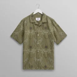 WAX LONDON Didcot Shirt in Khaki