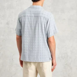 WAX LONDON Didcot Shirt in Pale Blue