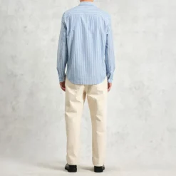 WAX LONDON Rove Shirt in Blue