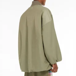 WEEKEND MAXMARA Albero Bomber Jacket in Sage Green