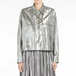 WEEKEND MAXMARA Aldeno Jacket in Silver