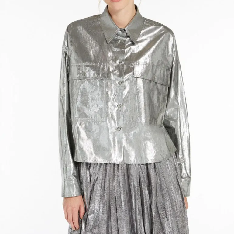 WEEKEND MAXMARA Aldeno Jacket in Silver