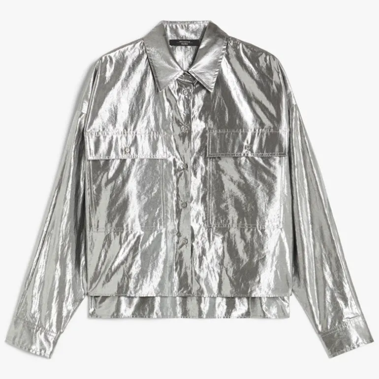 WEEKEND MAXMARA Aldeno Jacket in Silver
