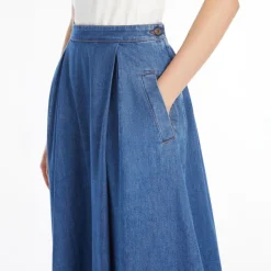 WEEKEND MAXMARA Dry Skirt in Navy Medium