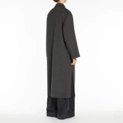 Weekend MaxMara Galosce Coat in Dark Grey