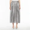 Weekend MaxMara Gamma Skirt in Silver