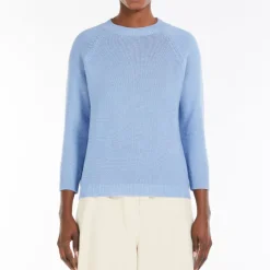 Weekend MaxMara Linz Jumper in Sky Blue