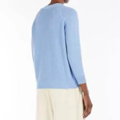 Weekend MaxMara Linz Jumper in Sky Blue