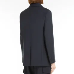 Weekend MaxMara Materia Jacket in Navy