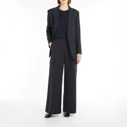 Weekend MaxMara Materia Jacket in Navy