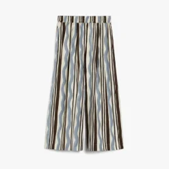 WEEKEND MAXMARA Virgin Trousers in Light Blue Wave