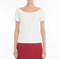 WEEKEND MAXMARA Virtus Top in Ivory