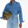 Weekend MaxMara Zemira Shirt in Navy Medium