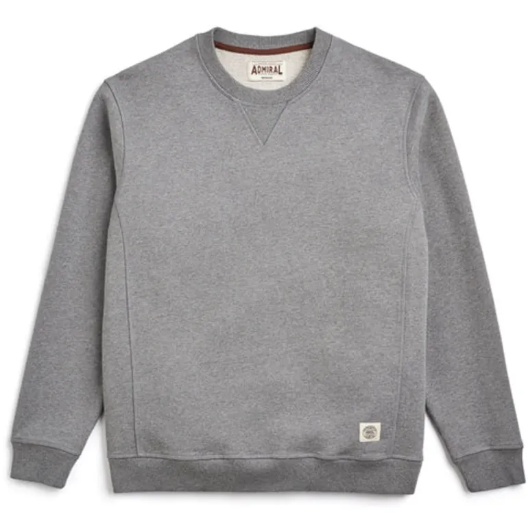 Wigston Sweatshirt in Condor Grey Marl | Collen & Clare