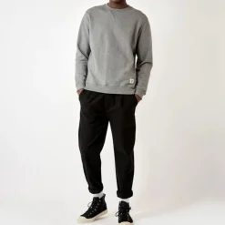 Wigston Sweatshirt in Condor Grey Marl | Collen & Clare