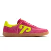 WUSHU Womens Gong Sneakers in Pink/Yellow